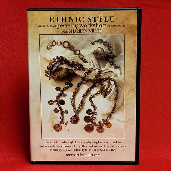 Ethnic Style Jewelry Workshop Sharylyn Miller Instructional DVD 2008 - Picture 1 of 10